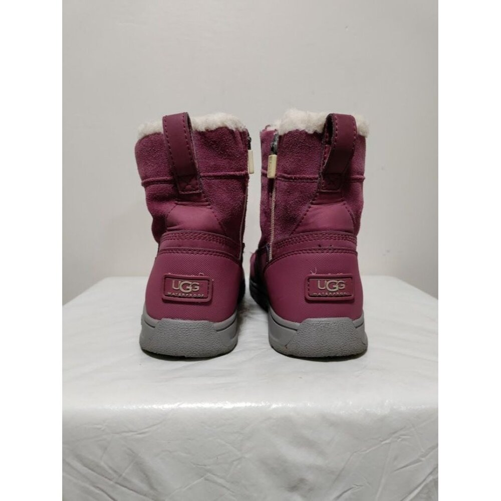 Ugg Bougainvillea Leggero Leather Boot - Kids Boots 4 - Picture 3 of 10